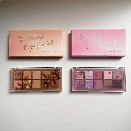 ニュームードアイパレット/ネイチャーリパブリック/アイシャドウパレットを使ったクチコミ(1枚目)