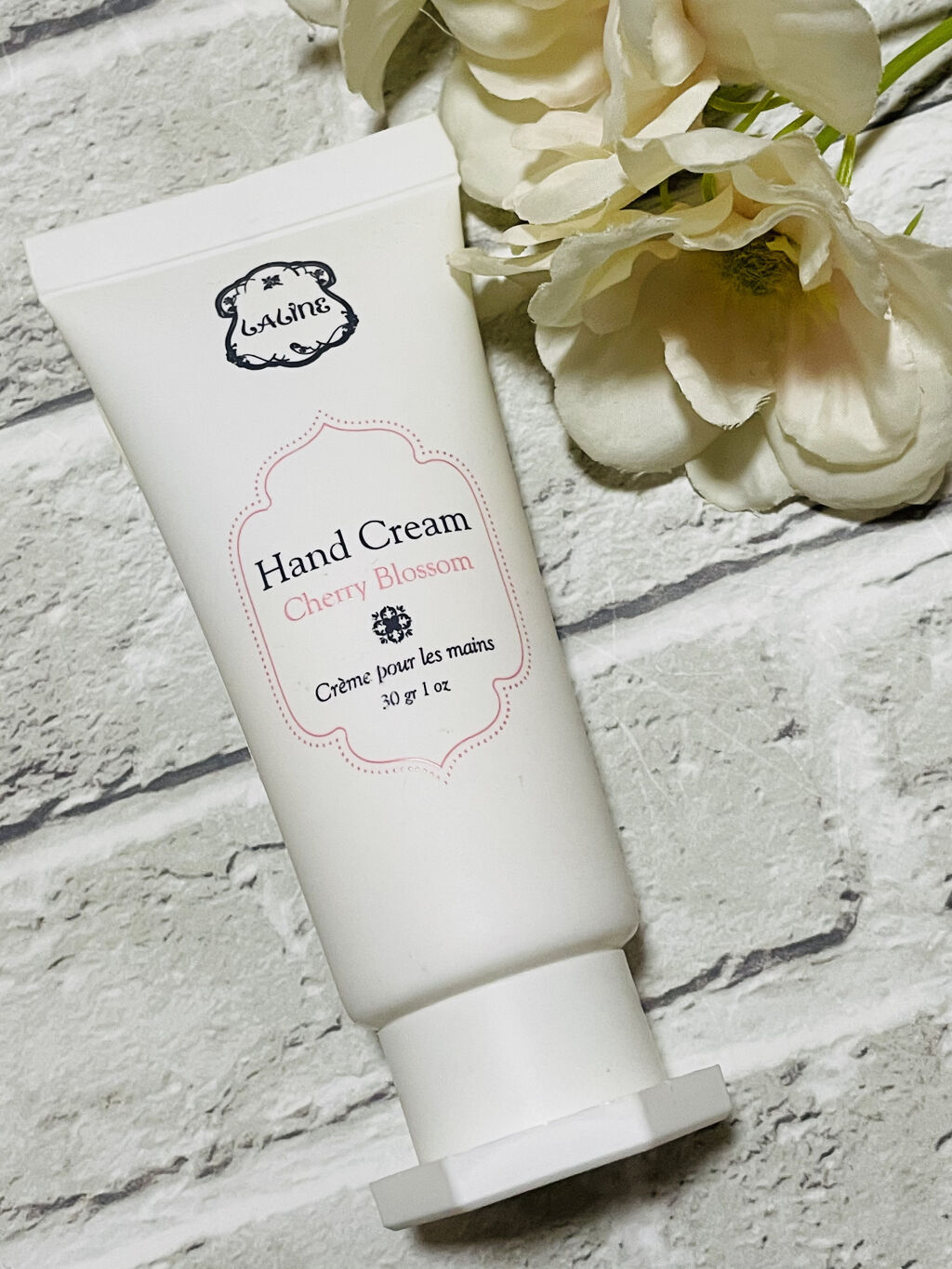 ハンドクリーム チェリーブロッサム/Laline/ハンドクリームを使ったクチコミ（1枚目）
