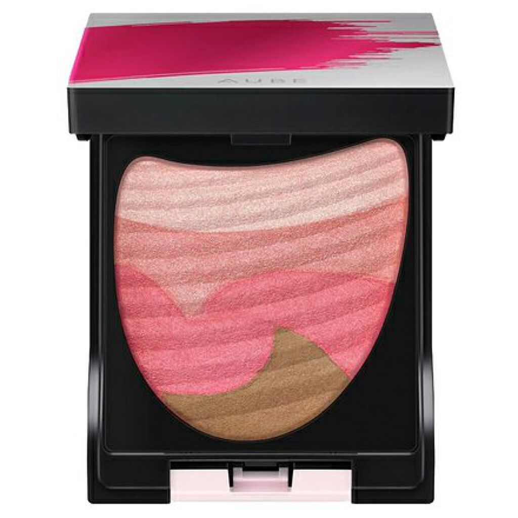 ブラシひと塗りチーク/AUBE/パウダーチークを使ったクチコミ（1枚目）