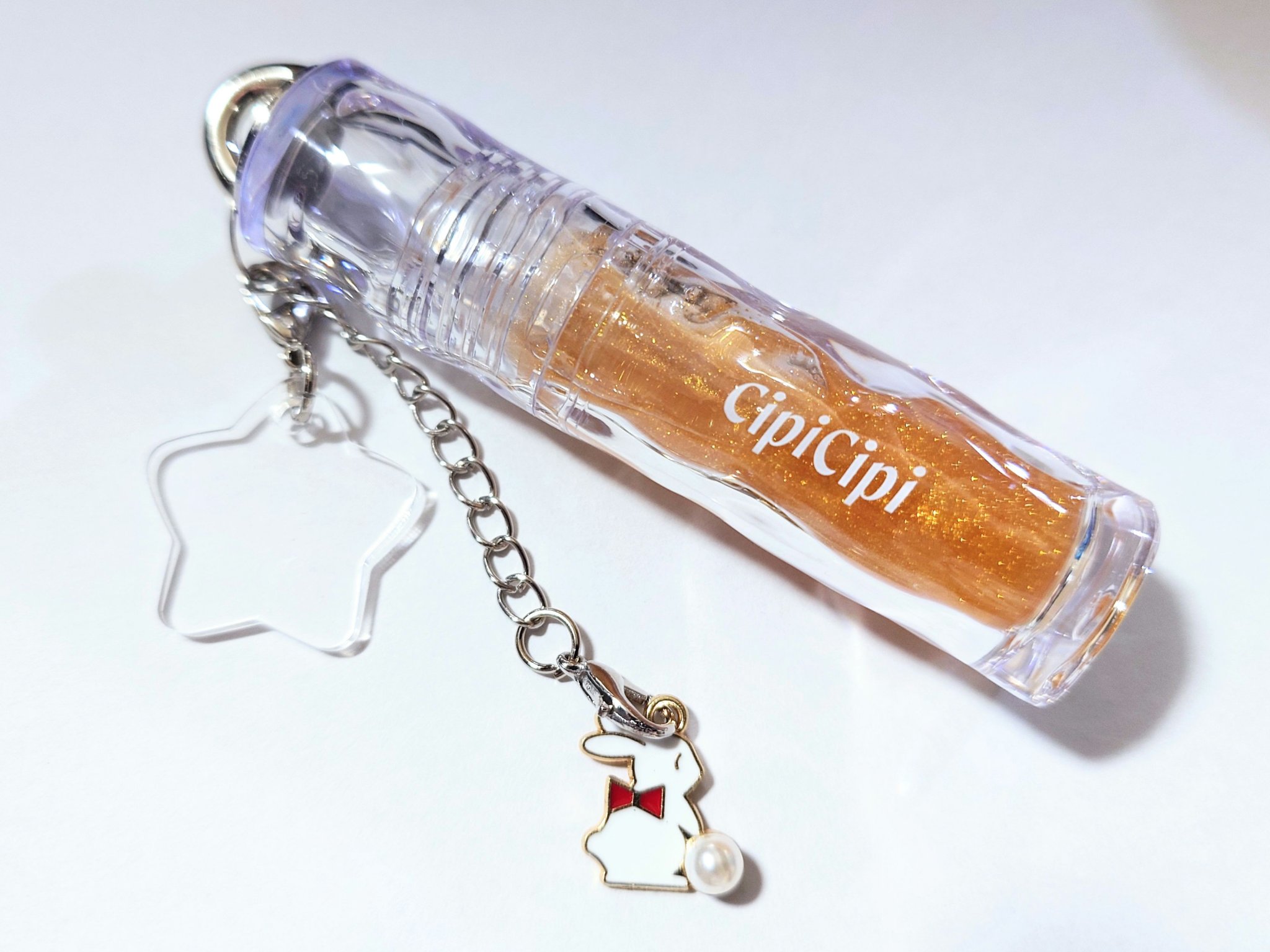 ガラスプランパー 103 リッチハニーゴールド/CipiCipi/リッププランパーを使ったクチコミ（3枚目）