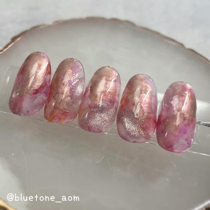 ⋆͛🦖⋆͛aomi on LIPS 「pinknuance…♡マグちゃん仕込んだりしてインクで遊びま..」(8枚目)