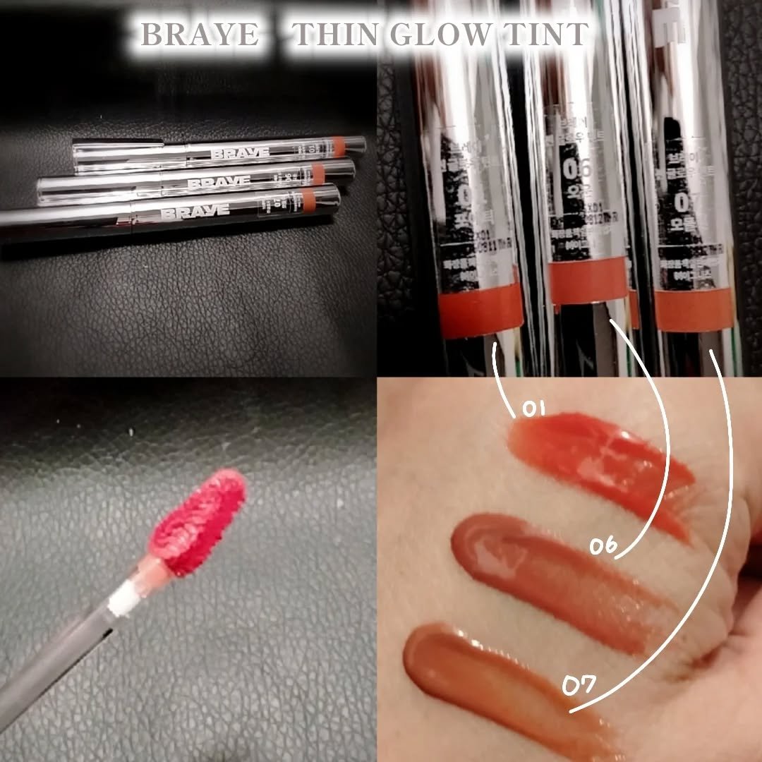 THIN GLOW TINT/BRAYE/口紅を使ったクチコミ（2枚目）