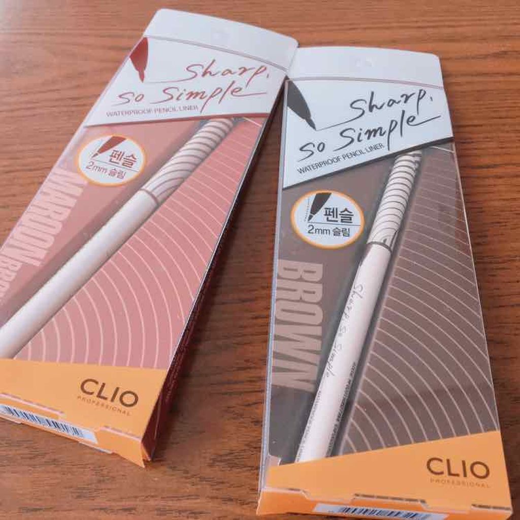 シャープ ソ シンプル ウォータープルーフ ペンシル ライナー/CLIO/ペンシルアイライナーを使ったクチコミ(1枚目)