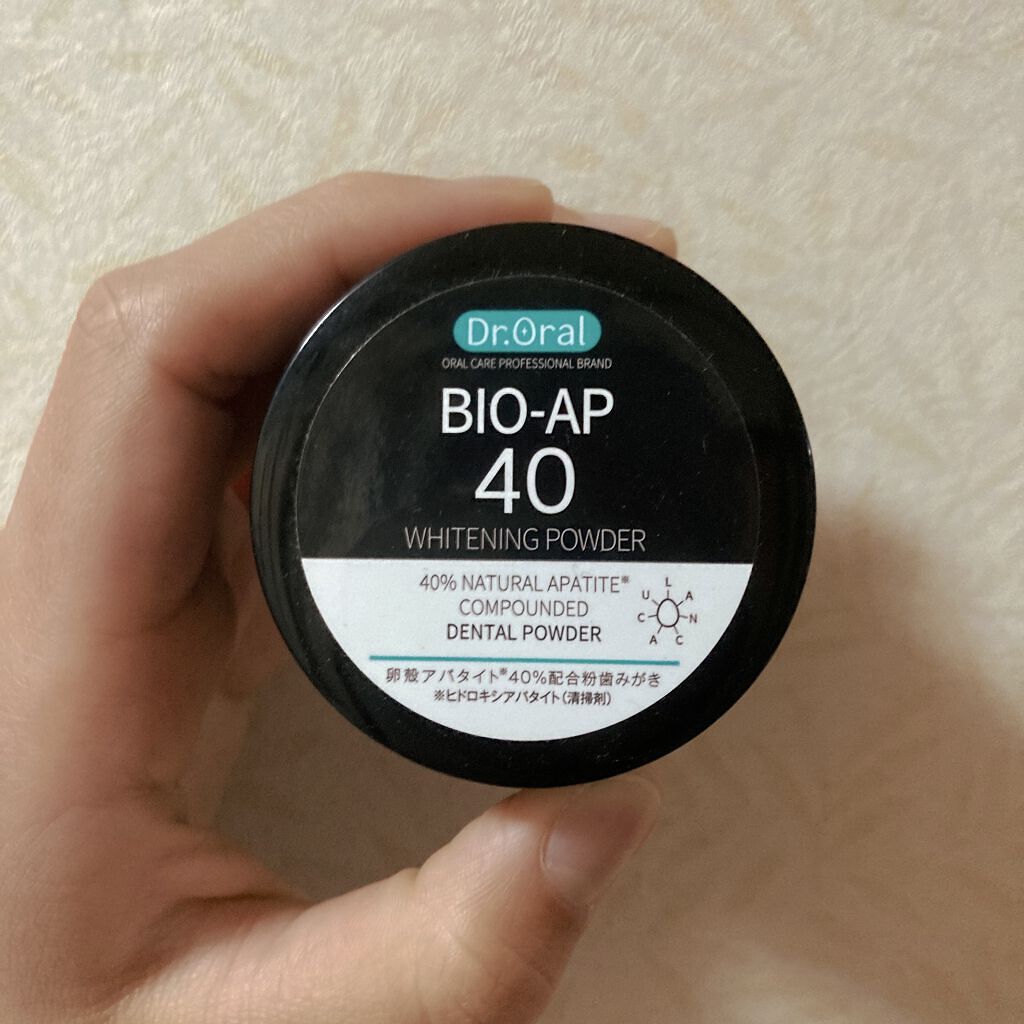 ホワイトニングパウダー ミント/Dr.Oral/歯磨き粉を使ったクチコミ（1枚目）
