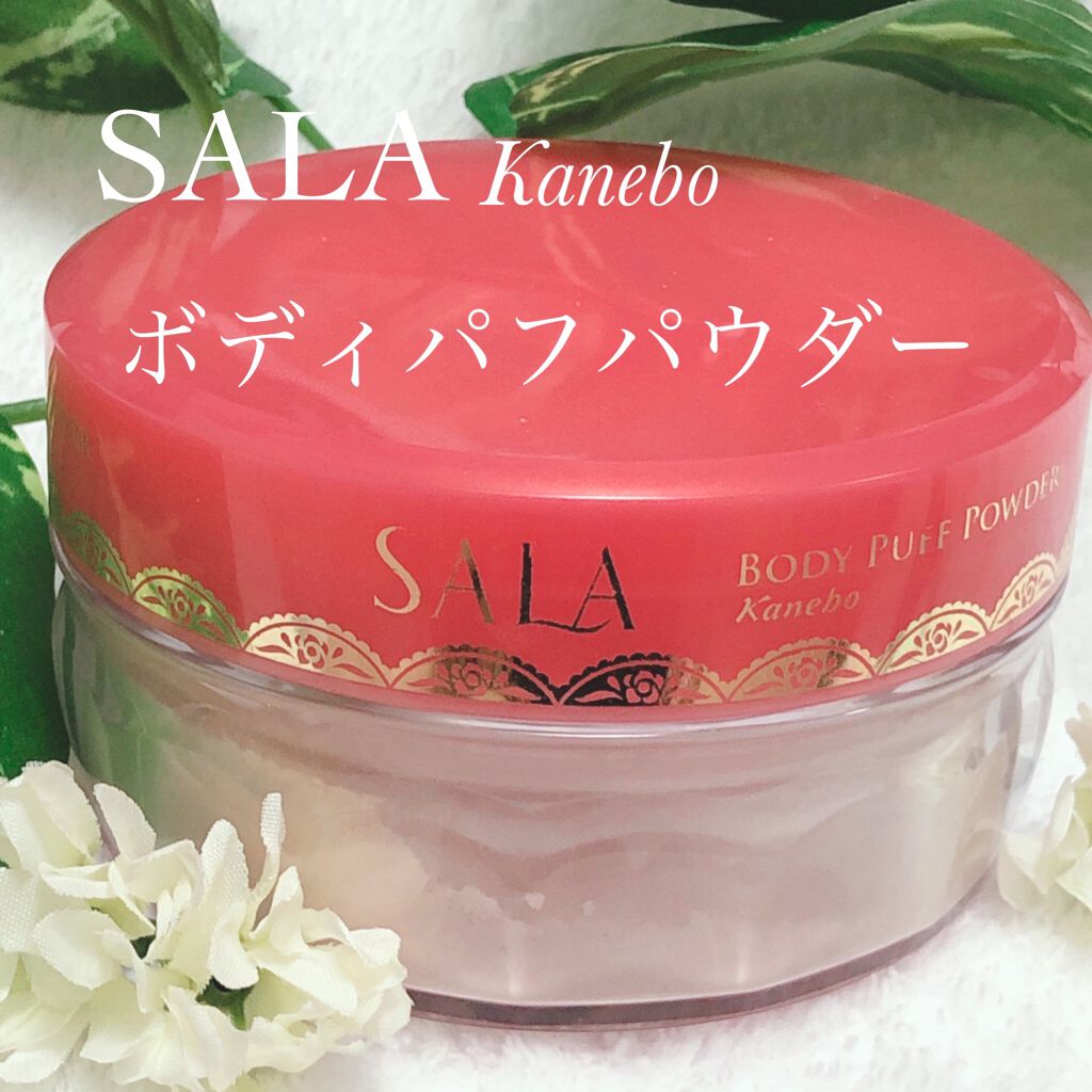 ボディパフパウダーN プリズムパール(サラ スウィートローズの香り)/SALA/ボディパウダーを使ったクチコミ(1枚目)
