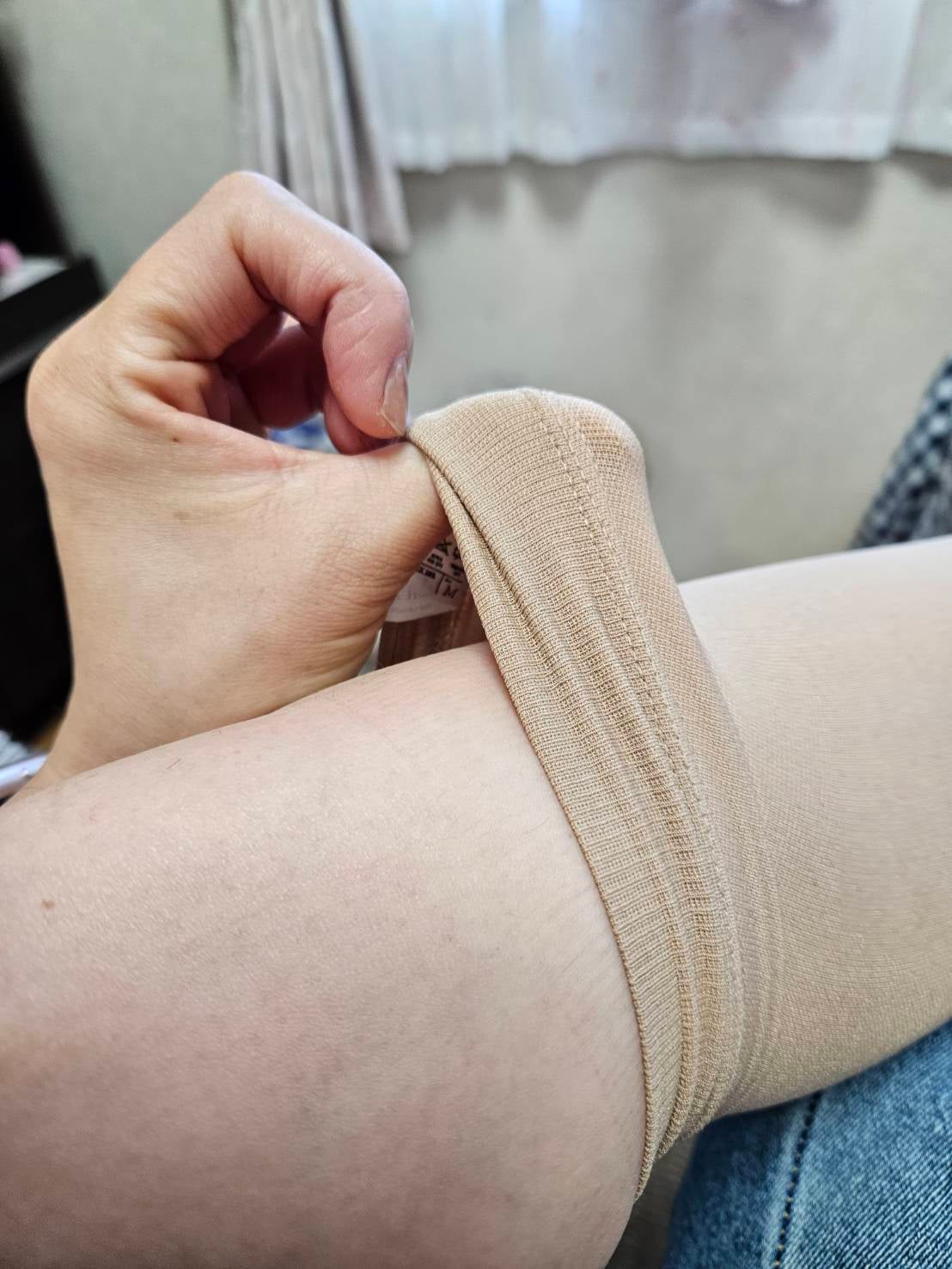 メディカルサポート オープントゥショートストッキング/グラムモーメント/着圧ソックス・レギンスを使ったクチコミ(2枚目)