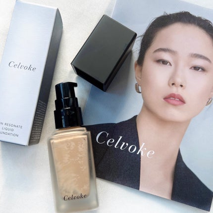 スキンレゾネート リキッドファンデーション/Celvoke/リキッドファンデーションを使ったクチコミ(5枚目)