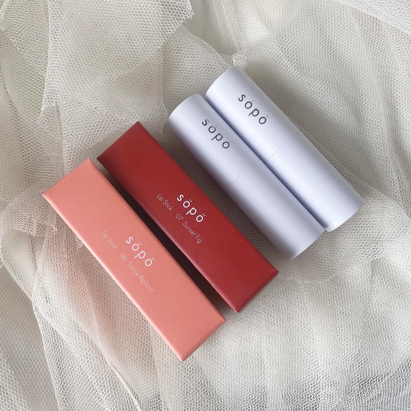 リップスティック/sopo/口紅を使ったクチコミ（2枚目）