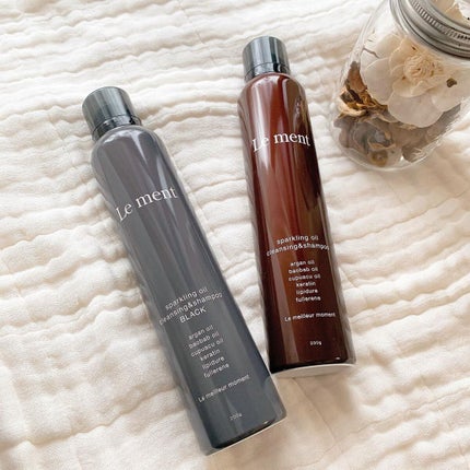 ルメント スパークリングオイル クレンジング&シャンプー/Le ment/市販シャンプーを使ったクチコミ(1枚目)