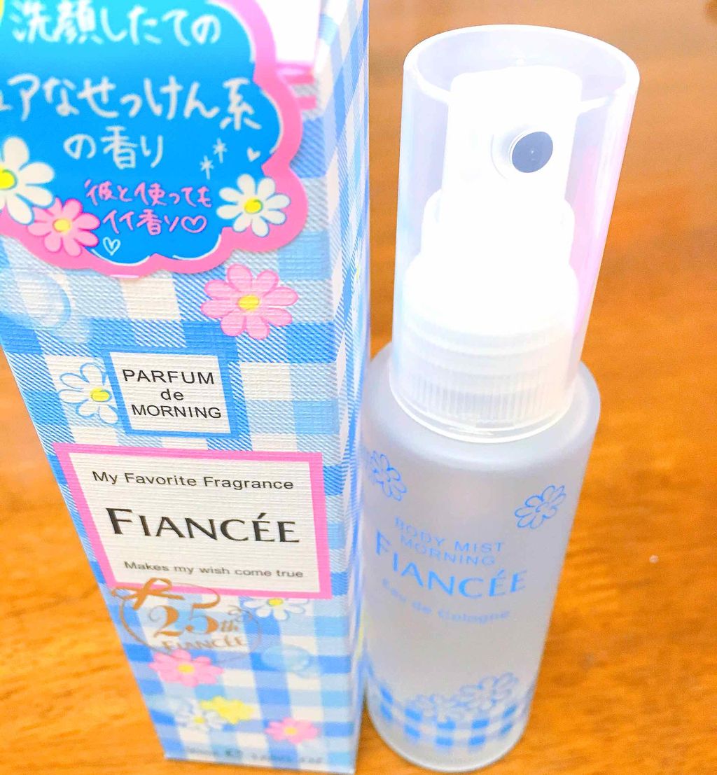 ボディミスト はじまりの朝の香り/フィアンセ/香水(レディース)を使ったクチコミ（2枚目）
