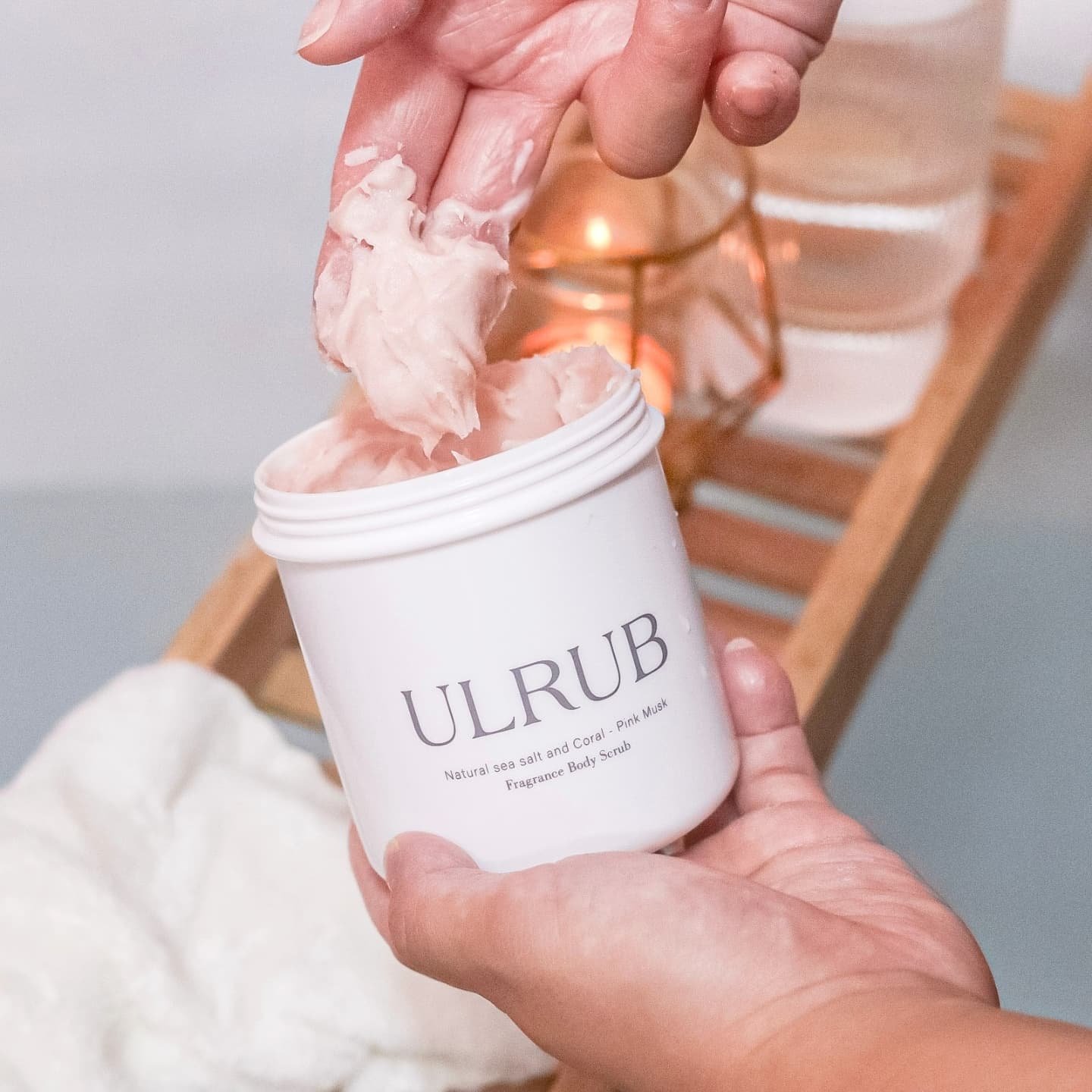 ボディスクラブ Pink Musk/ULRUB/ボディスクラブを使ったクチコミ（1枚目）