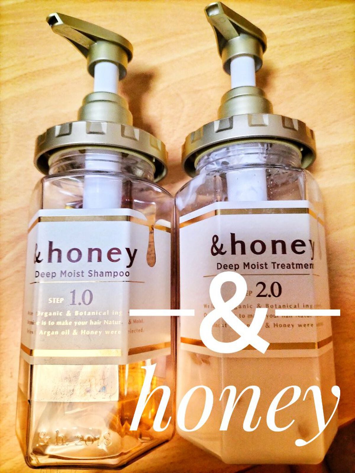 ディープモイスト シャンプー1.0/ヘアトリートメント2.0/&honey/市販シャンプーを使ったクチコミ(1枚目)