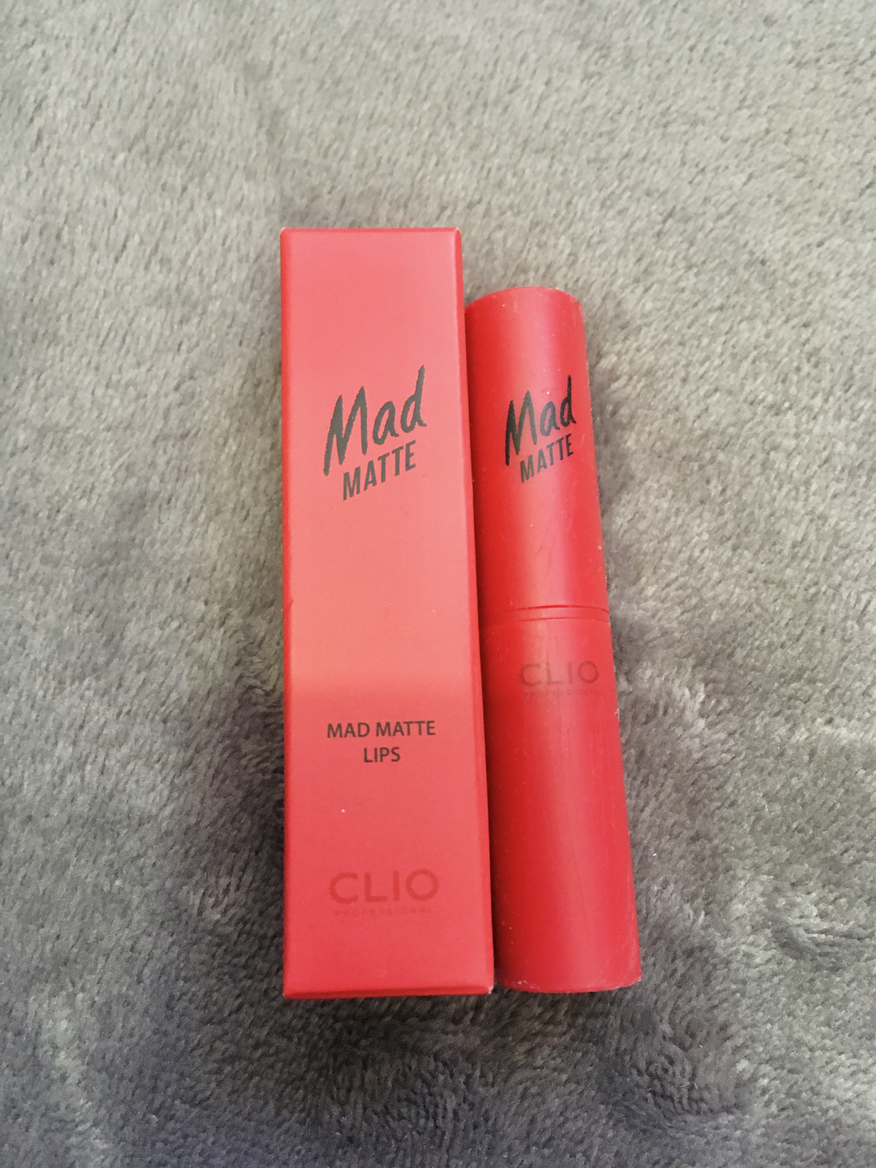 マッド マット リップ 03 RED SUPREME/CLIO/口紅を使ったクチコミ（1枚目）