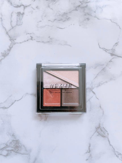 UR GLAM VELVET EYE COLOR PALETTE/U R GLAM/アイシャドウパレットを使ったクチコミ(1枚目)