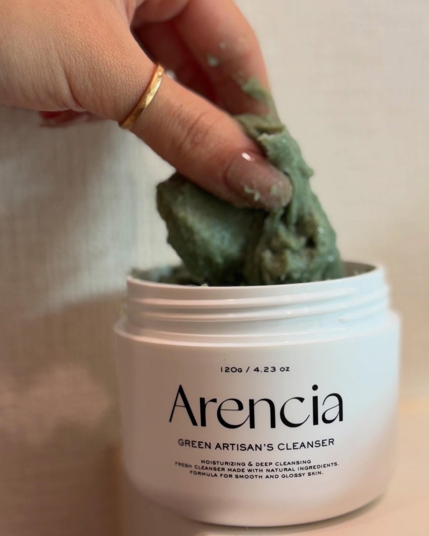 プレミアムもちソープ「グリーンアルティザン」/アレンシア/その他洗顔料を使ったクチコミ(2枚目)