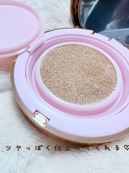 ピンクティーツリーカバークッション/APLIN/クッションファンデーションを使ったクチコミ(3枚目)