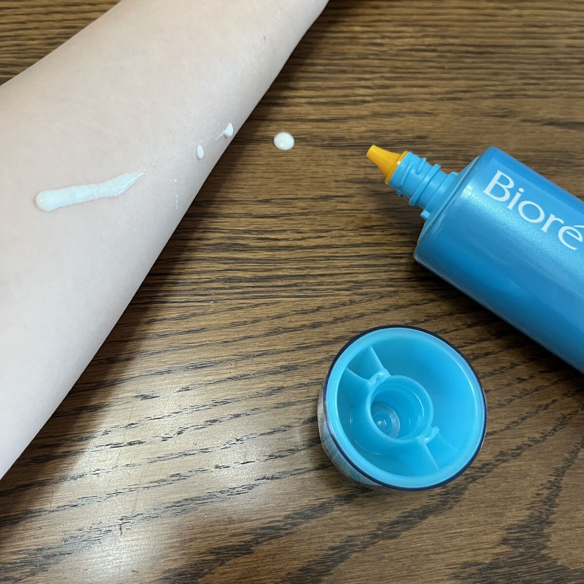 パウダリーUVアロエスティック/ネイチャーリパブリック/日焼け止めスティックを使ったクチコミ（2枚目）