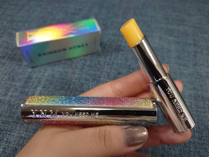 YNM レインボーハニーリップバーム/YNM/リップバームを使ったクチコミ(4枚目)