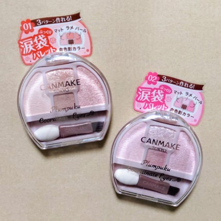 プランぷくコーデアイズ/キャンメイク/パウダーアイシャドウを使ったクチコミ(1枚目)