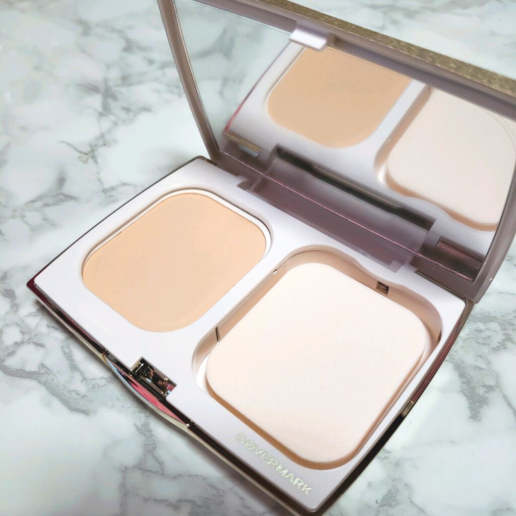 シルキー フィット/COVERMARK/パウダーファンデーションを使ったクチコミ(2枚目)