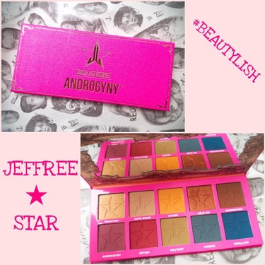 Androgyny Eyeshadow Palette/Jeffree Star Cosmetics/パウダーアイシャドウを使ったクチコミ（1枚目）