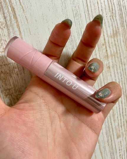 ジューシーパンピンググロス/INTO U/リップグロスを使ったクチコミ(4枚目)