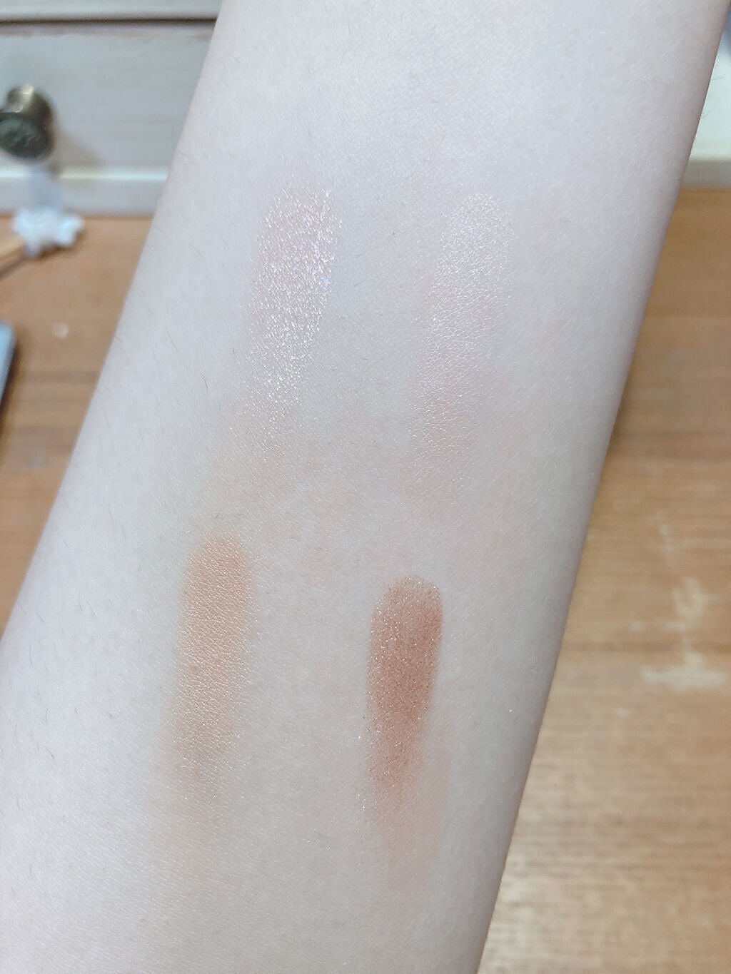 ベージュトーンアイシャドウ/CEZANNE/アイシャドウパレットを使ったクチコミ(2枚目)