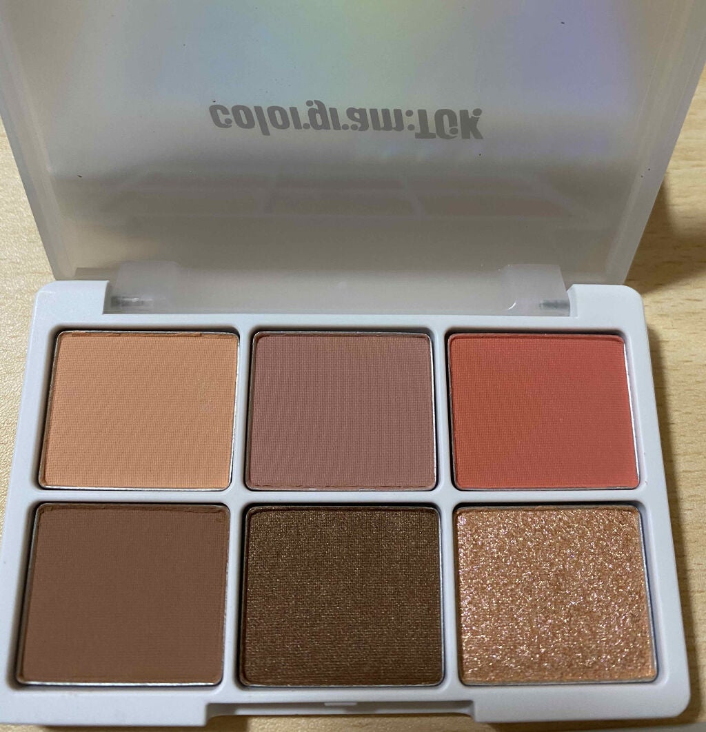 カラーグラムトック ヒットパンアイパレット/Colorgram/アイシャドウパレットを使ったクチコミ(1枚目)