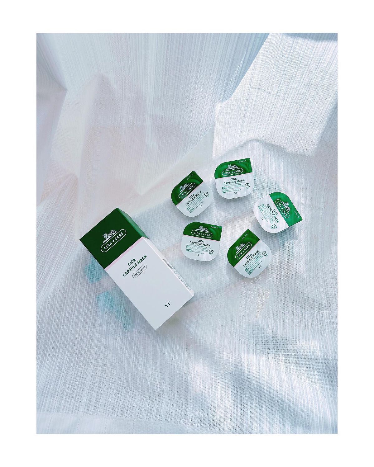 CICA カプセルマスク/VT/洗い流すパック・マスクを使ったクチコミ（2枚目）
