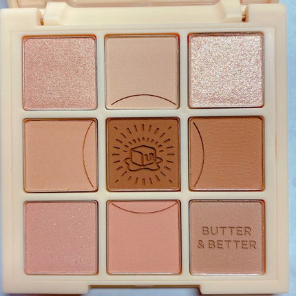 マイフェイブムードアイパレット 9カラー/HOLIKA HOLIKA/アイシャドウパレットを使ったクチコミ(3枚目)