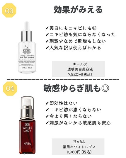 薬用ホワイトレディ/HABA/美容液を使ったクチコミ(5枚目)