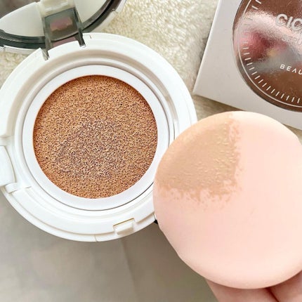 シカレシピセラムクッション/BEAUSTA/クッションファンデーションを使ったクチコミ(3枚目)