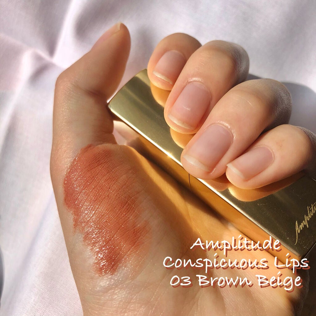 コンスピキュアス リップス/Amplitude/口紅を使ったクチコミ(1枚目)