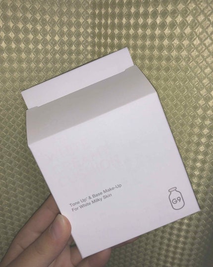 WHITE CREAMY CUSHION(ウユファンデ)/G9SKIN/化粧下地を使ったクチコミ(1枚目)