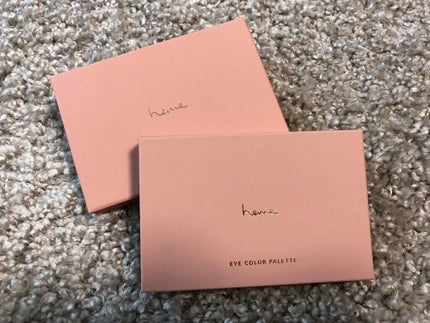 アイカラーパレット/heme/アイシャドウパレットを使ったクチコミ(2枚目)