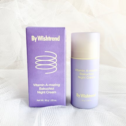 ビタミンA-mazingバクチオールナイトクリーム/By Wishtrend/フェイスクリームを使ったクチコミ(7枚目)