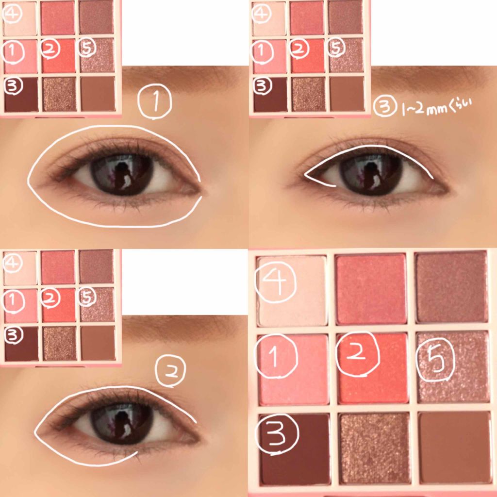プレイカラーアイズ チューリップデー/ETUDE/アイシャドウパレットを使ったクチコミ(3枚目)