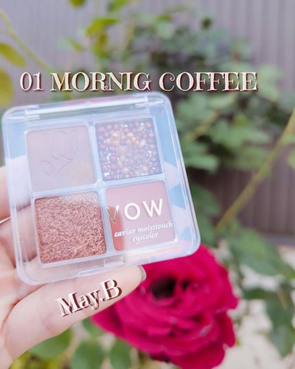 May.b VOWアイシャドウ/May.B/アイシャドウパレットを使ったクチコミ(1枚目)