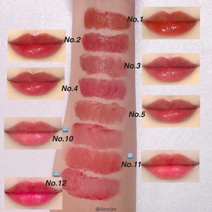 ノンスティッキーダズルティント/unleashia/リップティントを使ったクチコミ(5枚目)