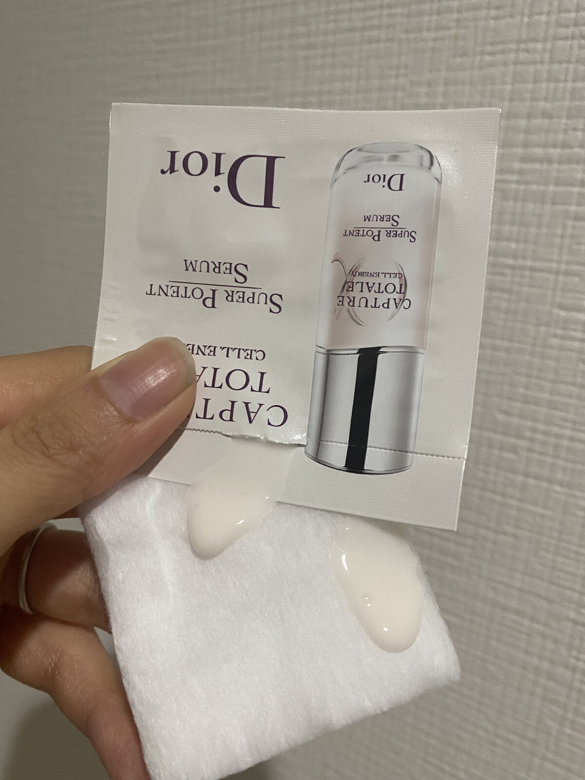 【旧】カプチュール トータル セル ENGY スーパー セラム/Dior/美容液を使ったクチコミ（3枚目）