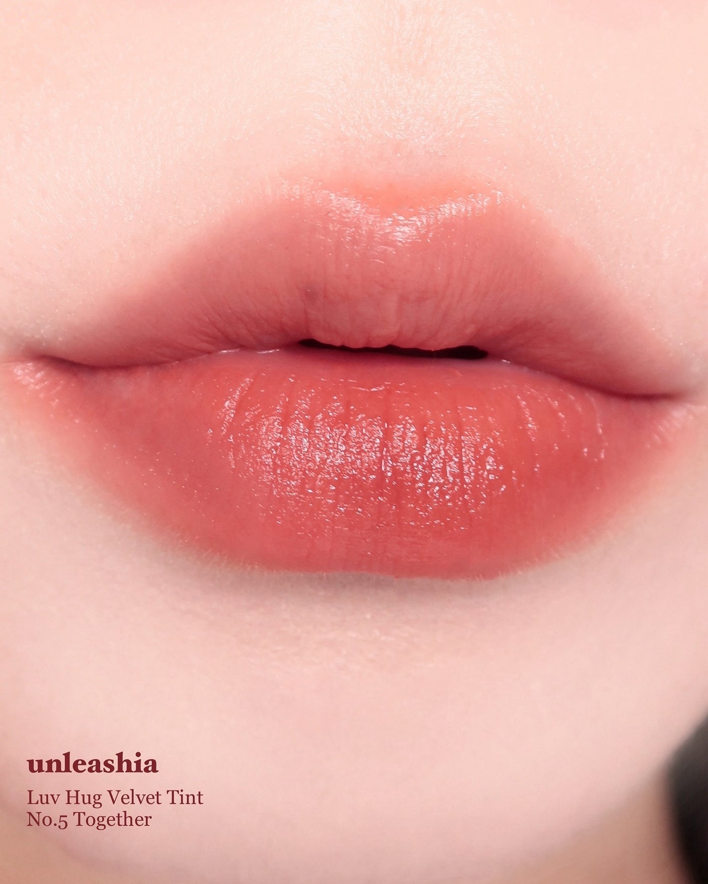 Luv Hug Velvet Tint/unleashia/口紅を使ったクチコミ(4枚目)