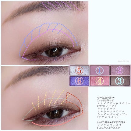 スナイプジェルライナー(シャドウタッチ)/インテグレート/ジェルアイライナーを使ったクチコミ(9枚目)