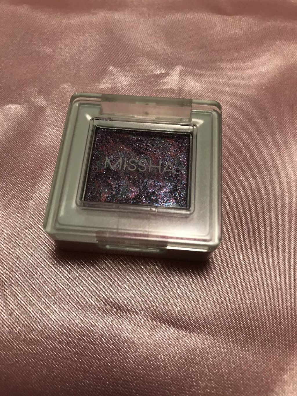 グリッタープリズム シャドウ マーブル/MISSHA/単色アイシャドウを使ったクチコミ(2枚目)