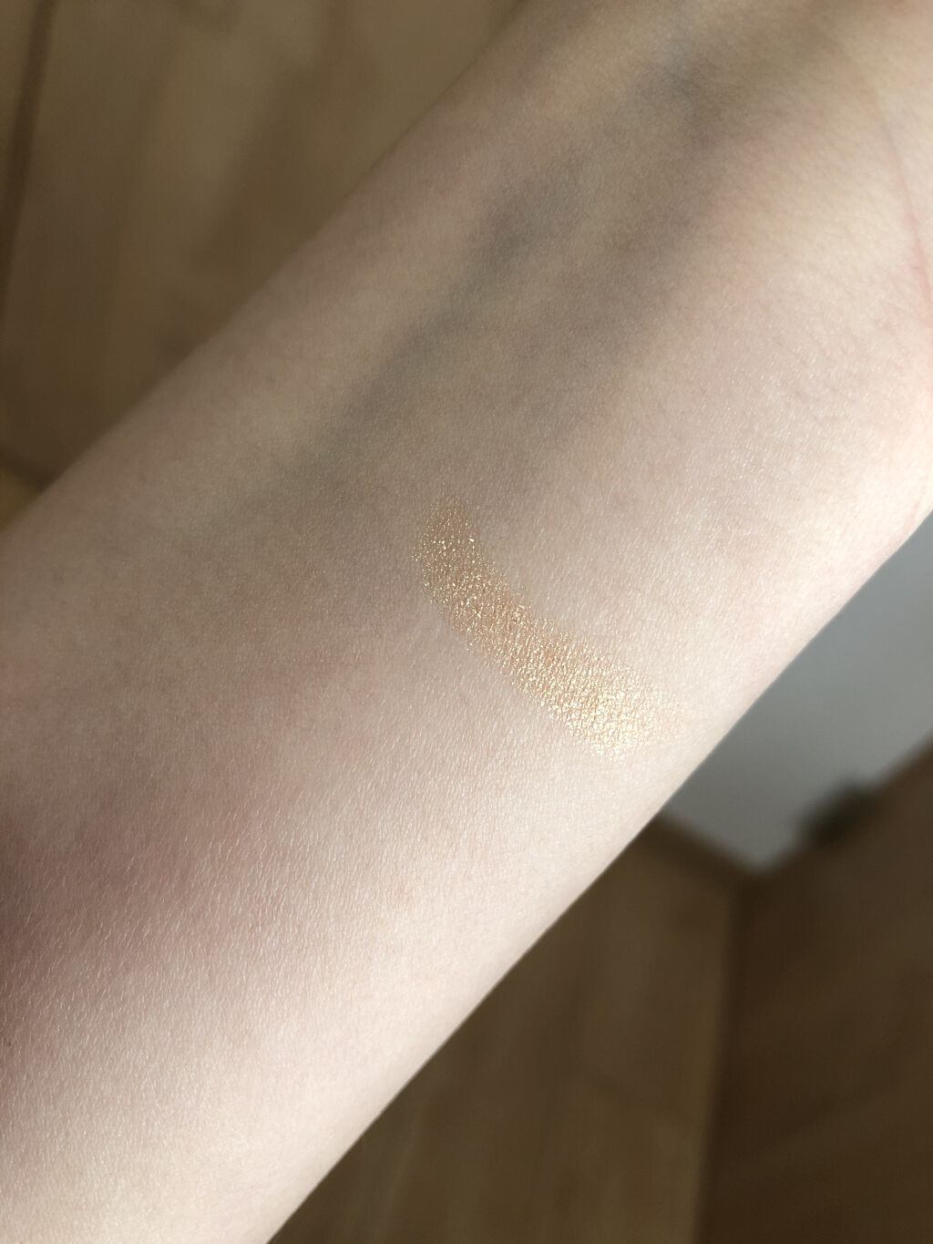 ウィッチズ フィットスティックシャドウ 05 ゴールド/Witch's Pouch/スティックアイシャドウを使ったクチコミ（2枚目）
