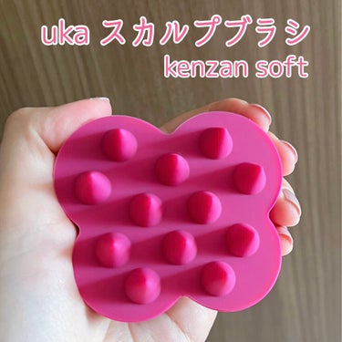 uka scalp brush kenzan uka scalp brush kenzan soft/uka/頭皮ケアを使ったクチコミ（1枚目）