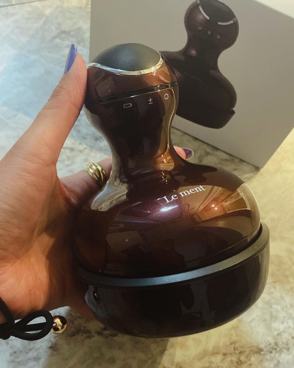 ルメント ヘッドスパ/Le ment/ヘッドマッサージャーを使ったクチコミ（3枚目）