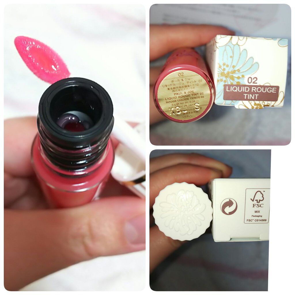 リキッドルージュ ティント(1/5新発売)/PAUL & JOE BEAUTE/リップティントを使ったクチコミ（2枚目）