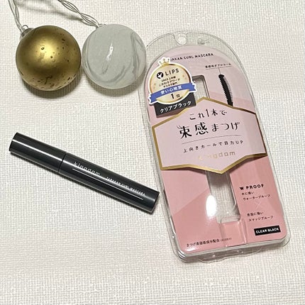 キングダム 束感カールマスカラ/キングダム/マスカラを使ったクチコミ(1枚目)