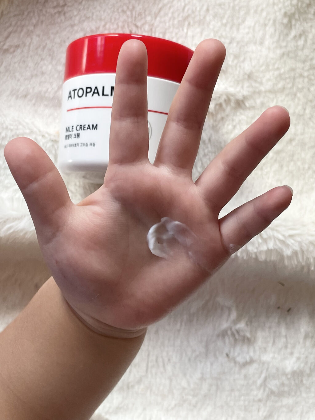 アトパーム MLE クリーム/ATOPALM/フェイスクリームを使ったクチコミ（3枚目）