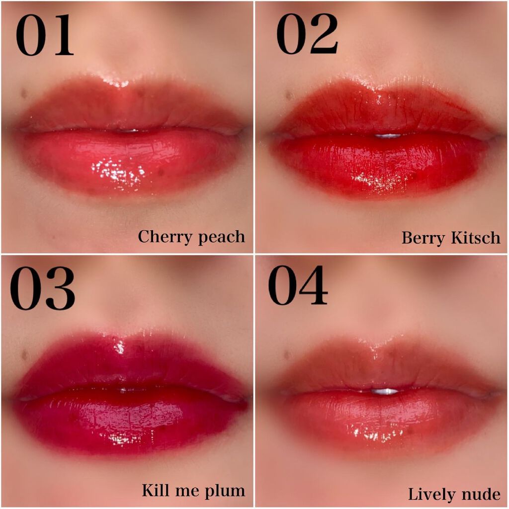 Glassy Layer Fixing Tint/lilybyred/口紅を使ったクチコミ（3枚目）